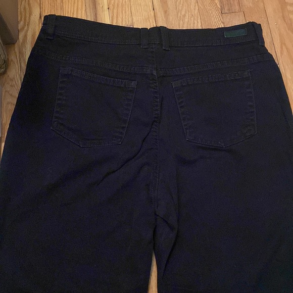 Women’s Gloria Vanderbilt Black Jeans Size 14 - Picture 3 of 5